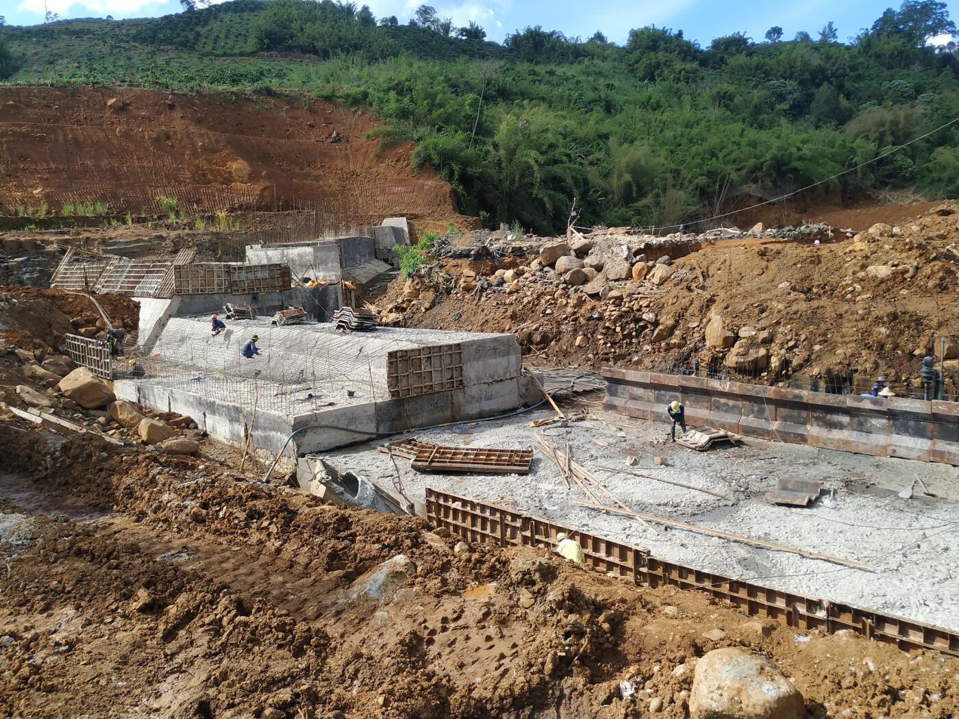 Công trình nhà máy thủy điện Đam Bri 1 Bảo Lâm – tĩnh Lâm Đồng