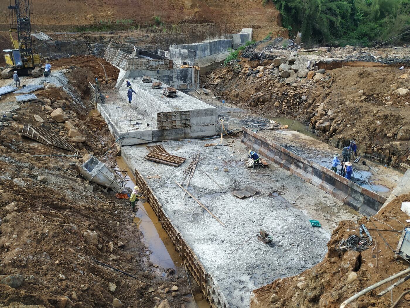 Công trình nhà máy thủy điện Đam Bri 1 Bảo Lâm – tĩnh Lâm Đồng