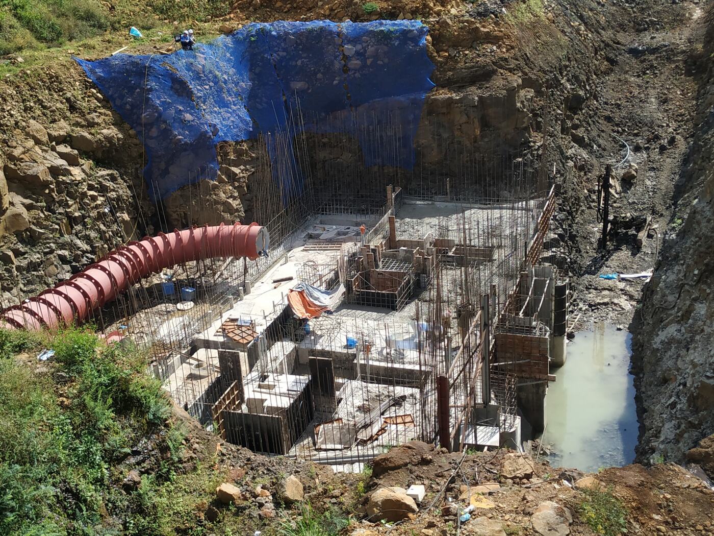 Công trình nhà máy thủy điện Đam Bri 1 Bảo Lâm – tĩnh Lâm Đồng