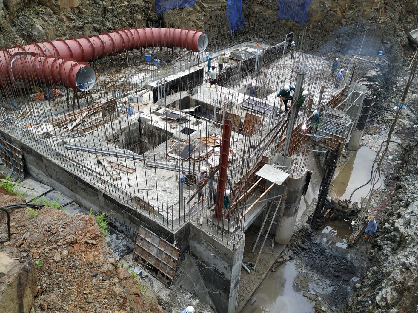 Công trình nhà máy thủy điện Đam Bri 1 Bảo Lâm – tĩnh Lâm Đồng