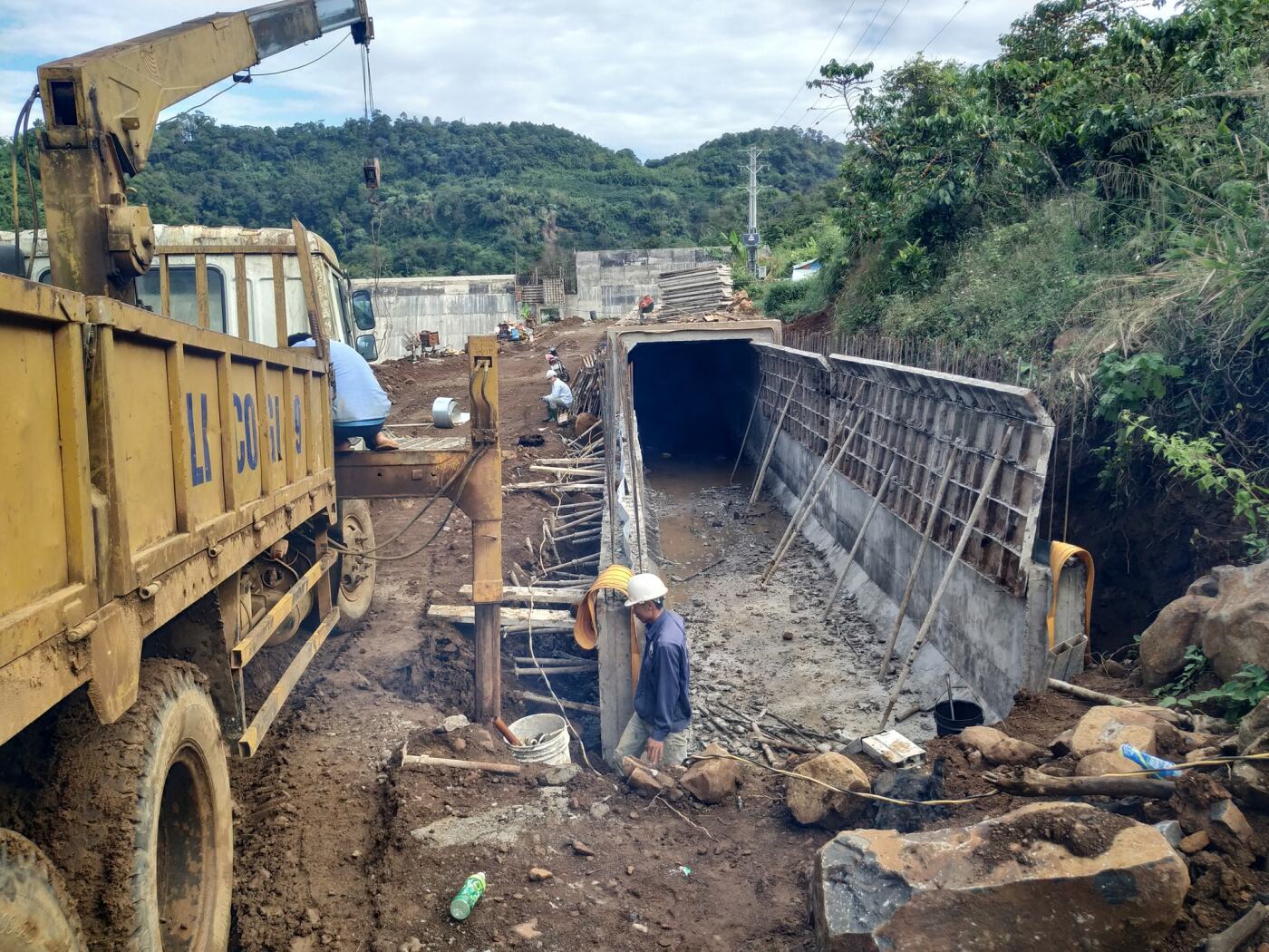 Công trình nhà máy thủy điện Đam Bri 1 Bảo Lâm – tĩnh Lâm Đồng